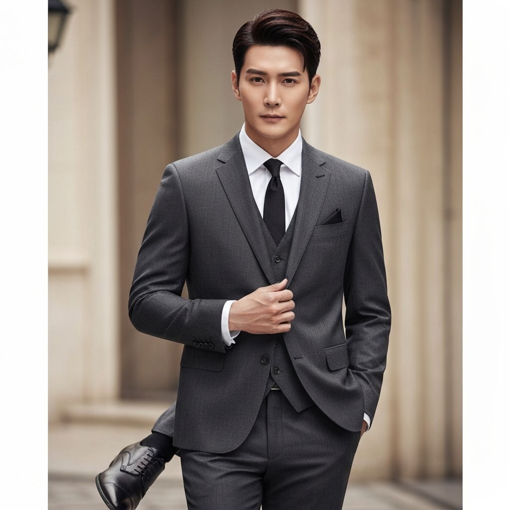 Charcoal Grey Suit